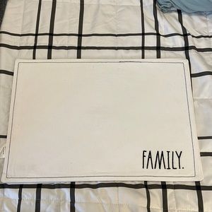 Rae Dunn set of 4 placemats